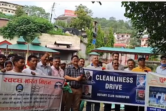नगर निगम ने ठाना है, हमीरपुर शहर को सबसे सुंदर और स्वच्छ बनाना ह...
