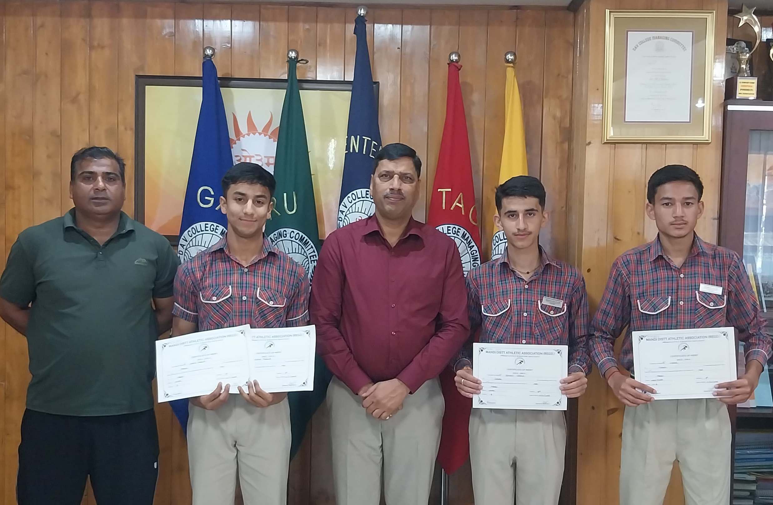 डीएवी सेंटेनरी स्कूल के उभरते एथलीटों ने जिला एथलेटिक चैंपियनशिप में मारी बाजी, राज्य स्तरीय प्रतियोगिता के लिए चयन, बिलासपुर में दिखाएंगे दमखम