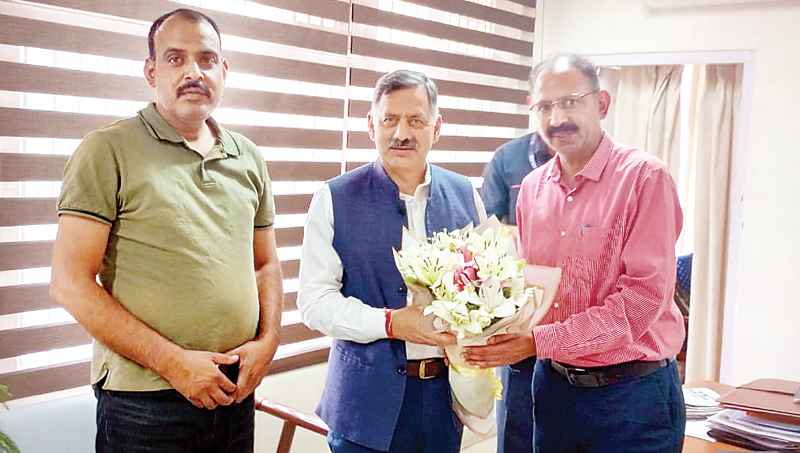 मंत्री राजेश धर्माणी ने की तकनीकी शिक्षा बोर्ड के कार्यों की समी...