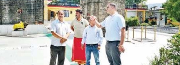 एसडीएम संकल्प ने किया महाकाल व बैजनाथ शिव मंदिर का निरीक्षण