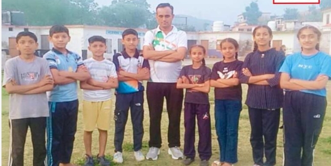 अंडर-14 योग ओलंपिक में कोटड़ी व्यास स्कूल दोनों वर्गों में बना विजेता