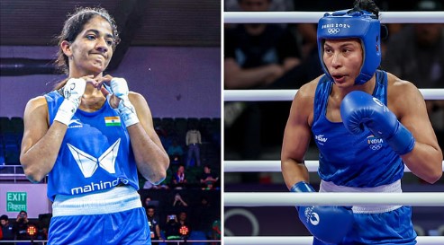 भारतीय मुक्केबाजों की दोहरी चमक: विश्व कप में क्वार्टरफाइनल में...