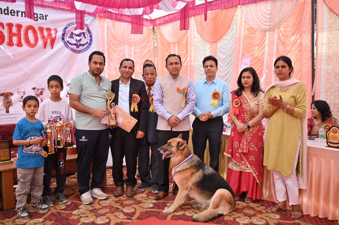 राज्यस्तरीय नलवाड़ किसान मेला में सुकेत डॉग-शो का आयोजन